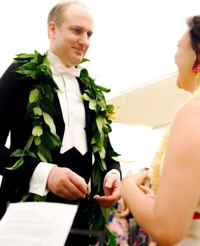 Jamie and Justin's wedding in Waimea, Hawaii, captured by Sterling Batson, wedding photographer